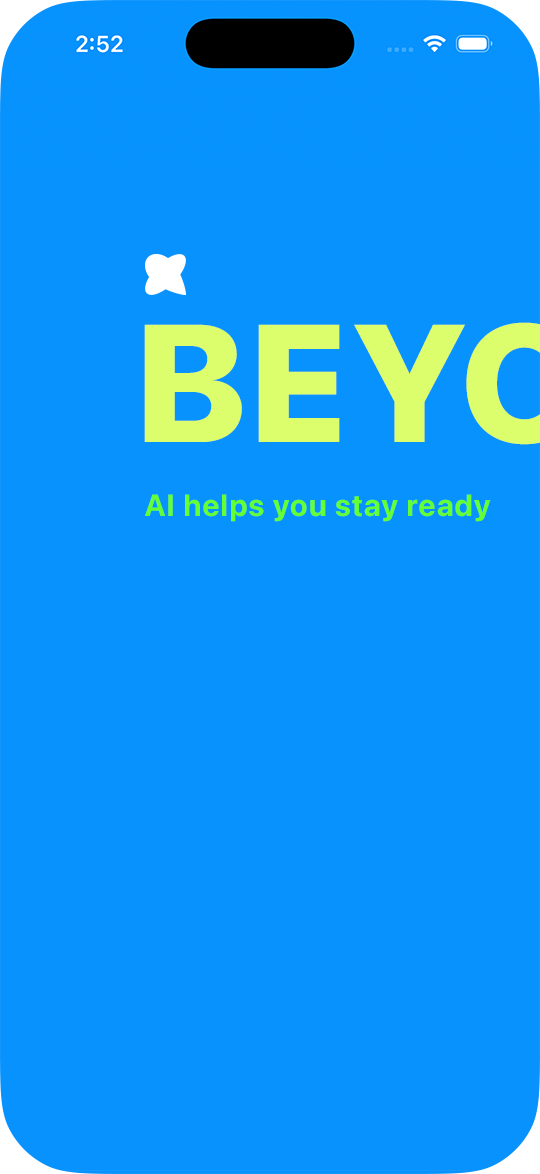 Beyo app screenshot 1